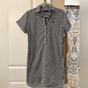 *RARE* Wimbledon Navy and White Striped Wimbledon sample dress